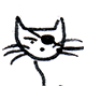 thmubnail of first comic, one eyed pirate cat